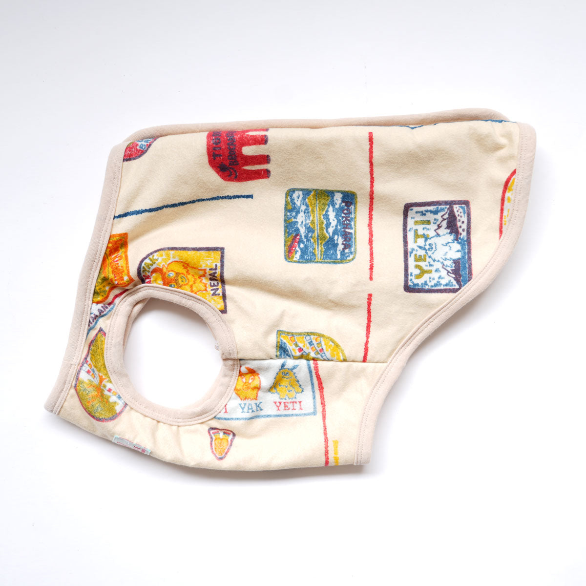 ネパール柄 マイクロフリース ベスト【在庫限り】